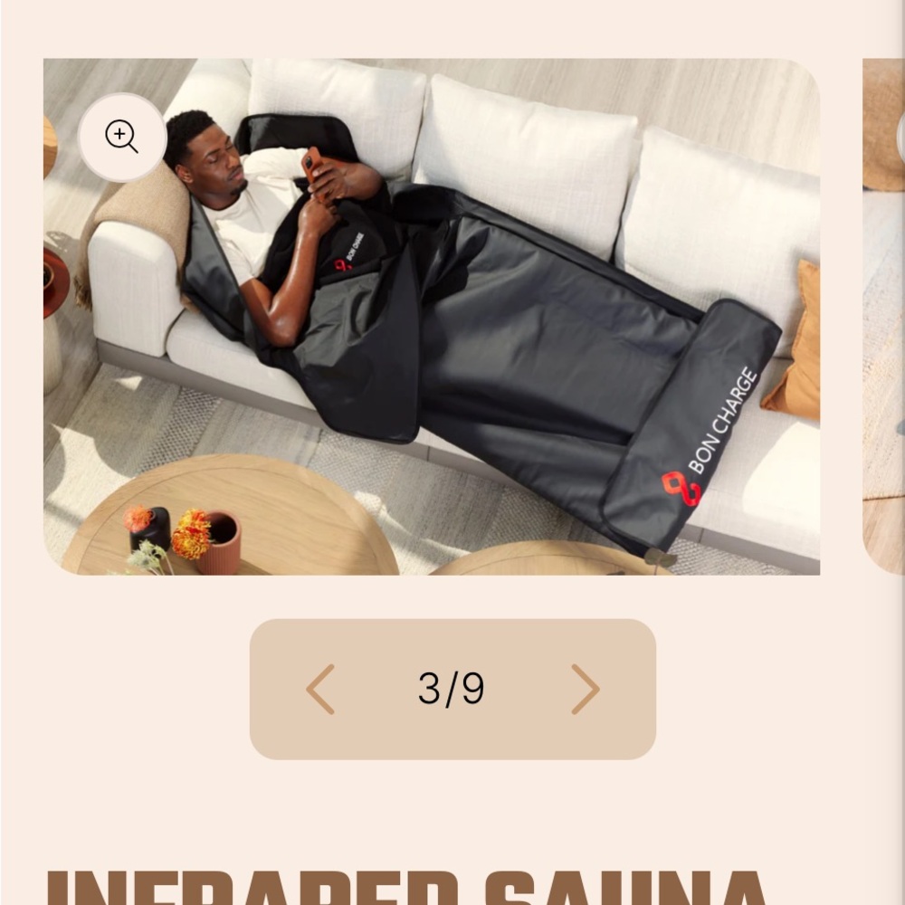 Infrared Sauna Blanket - Black